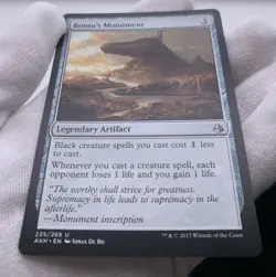 Magic The Gathering MTG -Bontu's Monument Amonkhet Regular 225/269 2017 - Image 3