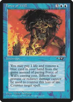 Force of Will [ALL - 42] - HP [Normal] TCG MTG - Image 1