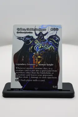 1x Golbez, Clad in Darkness NM Foil Final Fantasy: Through the Ages (FCA) MTG - Image 1