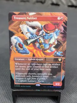Magic The Gathering - Commander Masters - Treasure Nabber - Borderless - FOIL - Image 1