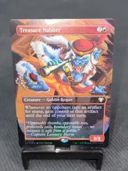 Magic The Gathering - Commander Masters - Treasure Nabber - Borderless - FOIL - Image 2