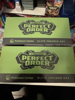 Pokemon TCG Perfect Order Pokemon Center ETBs x2 - Image 5