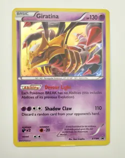 Pokemon TCG Giratina XY184 XY Black Star Promo Holo - Image 1