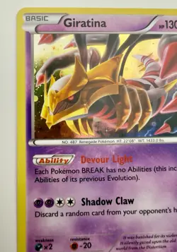 Pokemon TCG Giratina XY184 XY Black Star Promo Holo - Image 5