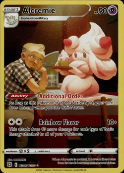 Pokemon TCG Alcremie TG08/TG30 Brilliant Stars Trainer Gallery - Image 1