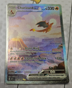 Pokemon TCG Charizard EX Scarlet Violet - 151 199/165 Holo Special Illustration - Image 2