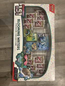 BRAND NEW Pokemon Scarlet & Violet 151 Blooming Waters Premium Collections - Image 1