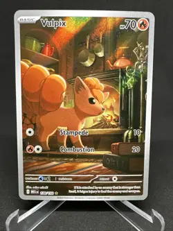 Vulpix 138/132 ME:01 Mega Evolutions Pokemon TCG - Illustration Rare - NM Card - Image 2