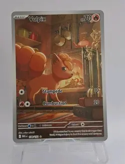 Vulpix 138/132 Illustration Rare Mega Evolutions Pokemon Card TCG - Image 1