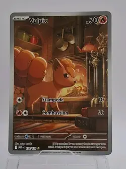 Vulpix 138/132 Illustration Rare Mega Evolutions Pokemon Card TCG - Image 1