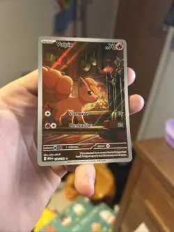 Pokemon TCG Vulpix 138/132 Illustration Rare Mega Evolutions Card - Image 1