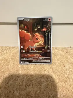 Pokemon TCG Vulpix 138/132 Illustration Rare Mega Evolutions Card - Image 2