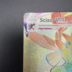 Scizor VMAX 193/189 Darkness Ablaze Rainbow Rare Full Art Pokemon Card TCG - Image 3