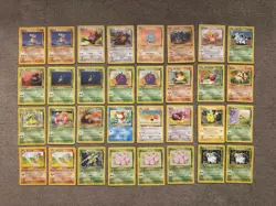 Pokemon TCG Jungle Card Set Bundle (33) - Image 1