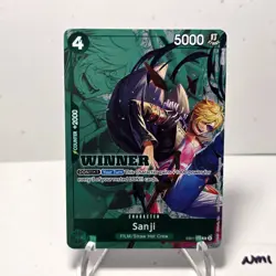 Sanji (Winner Pack 2025 Vol. 1) - One Piece Promotion Cards (OP-PR) - Image 1