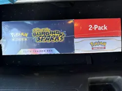 Pokemon Surging Sparks ETB + Booster Bundle Costco 2-pack Sealed - Image 2