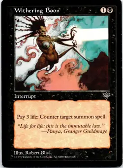 Withering Boon U Mirage NM - Image 1