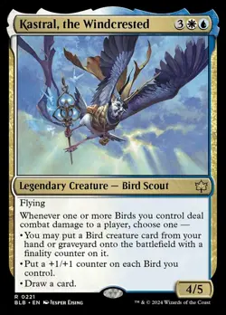 x1 Kastral, the Windcrested - Foil R MTG Bloomburrow M/NM, English - Image 1