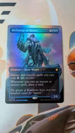 MTG Foundations Archmage of Runes 0304 Foil NM/M - Image 1
