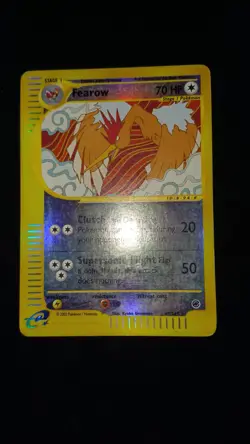POKEMON FEAROW REVERSE HOLO EXPEDITION 45/165 ENG GOOD NO SHINING CHARIZARD - Image 1