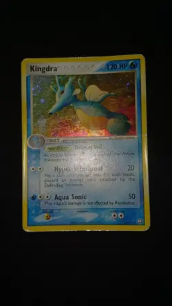 POKEMON KINGDRA HOLO EX TEAM ROCKET RETURNS 12/109 ENG LP NO SHINING CHARIZARD - Image 1