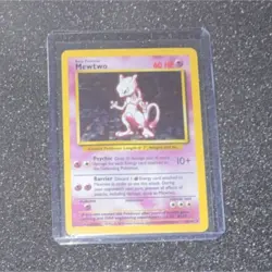 Mewtwo Base Set Holo Rare 10/102 Pokemon 1999 - Image 1
