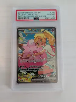 Lillie's Clefairy ex | PSA 10 | #280 SIR | 2026 Pokemon Ascended Heroes - Image 1