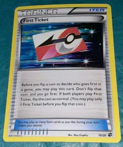 Pokemon First Ticket 19/20 Dragon Vault Holo - Image 1