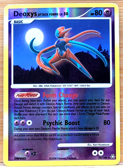 Deoxys Attack Forme 24/146 Legends Awakened Reverse Holo POKEMON - Image 1