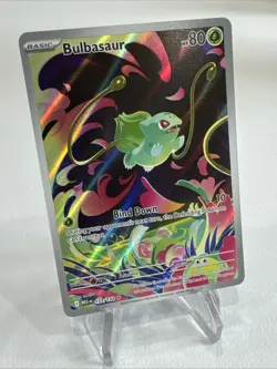 Bulbasaur 133/132 - Pokemon TCG - Mega Evolution Illustration Rare Holo - M/NM - Image 2
