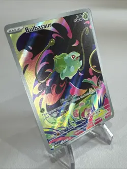 Bulbasaur 133/132 - Pokemon TCG - Mega Evolution Illustration Rare Holo - M/NM - Image 3