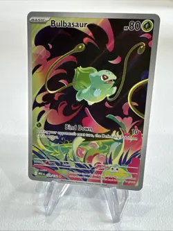 Bulbasaur 133/132 - Pokemon TCG - Mega Evolution Illustration Rare Holo - M/NM - Image 4