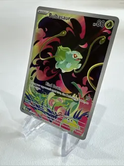 Bulbasaur 133/132 - Pokemon TCG - Mega Evolution Illustration Rare Holo - M/NM - Image 5