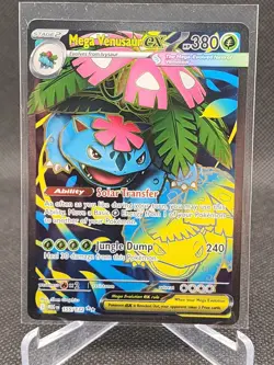 Mega Venusaur ex ⭐ 155/132 - Holo Ultra Rare - Mega Evolution 2025 Pokemon - Image 1