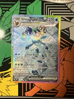 Pokemon TCG Glaceon Ex 150/131 SIR Prismatic Evolutions - Image 1