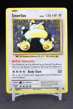 Pokemon Snorlax XY179 Black Star Promo Rare Holo 2016 NM - Image 1
