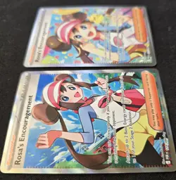 Pokemon TCG Perfect Order Rosa’s Encouragement SIR 123/088 AND IR 114/088 - Image 3
