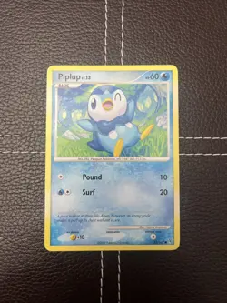 Pokemon TCG - Piplup - 121/147 - Supreme Victors - LP Common (2009) - Image 1