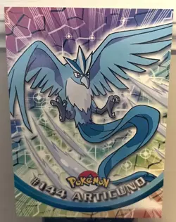 2000 Topps Pokemon TV Animation Edition Series 3 Non Holo #144 Articuno - Image 1