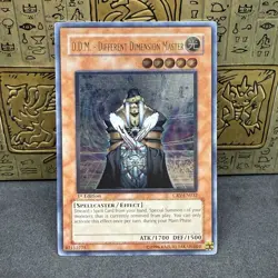 Yugioh D.D.M. - Different Dimension Master CRV-EN032 Ultimate Rare 1st Ed NM - Image 1