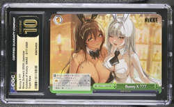 Bunny X 777 RRR S117-056R | CGC PRISTINE 10 | Weiss Schwarz Goddess of Victory: - Image 1