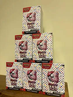 Pokemon TCG Scarlet & Violet 151 Booster Bundles New Sealed X6 Ships Fast! - Image 1