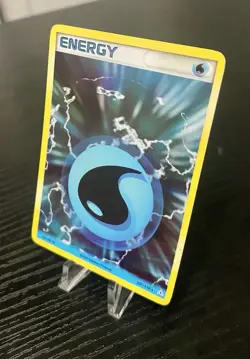 Water Energy 107/110 Holo Rare EX Holon Phantoms Pokemon Card - Image 2