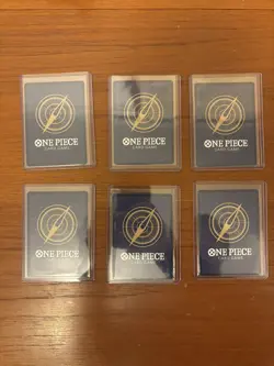 Roronoa Zoro ST21-015 SR EX Gears ST21 One Piece Card Playset x 6 Cards - Image 2