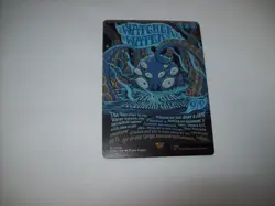 MTG The Watcher in the Water Borderless Poster Art Lord of the Rings NM Free Shi - Image 1