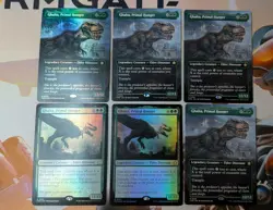 MTG Foundations Ghalta, Primal Hunger 0222 0335 Foil Reg 6x NM/M - Image 1