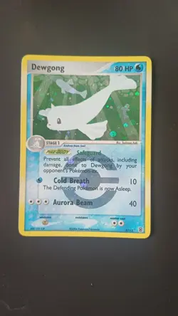 POKEMON DEWGONG REVERSE HOLO EX FIRERED & LEAFGREEN 3/112 ITA PL NO CHARIZARD - Image 1
