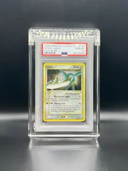 Pokemon Latios Gold Star EX Deoxys Holo Rare #106 PSA 10 Gem MintðŸ’Ž - Image 1