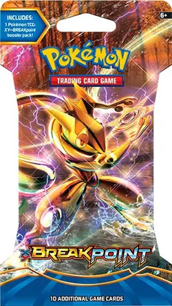 Pokemon XY BREAKpoint BKP Pack Of 10 Cards In Paper Sleeve (EN) - Image 1