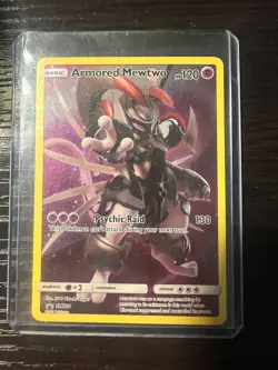 Pokemon Armored Mewtwo SM228 Sm Holo - Image 1